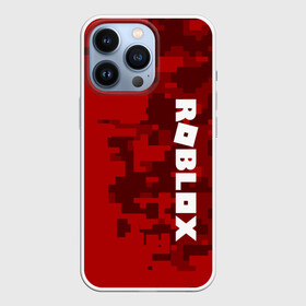 Чехол для iPhone 13 Pro с принтом ROBLOX в Белгороде,  |  | Тематика изображения на принте: game | gamer | logo | minecraft | roblox | simulator | игра | конструктор | лого | симулятор | строительство | фигура