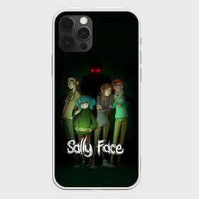 Чехол для iPhone 12 Pro с принтом Sally Face в Белгороде, силикон | область печати: задняя сторона чехла, без боковых панелей | blue | diane | face | fisher | gizmo | henry | johnson | killer | larry | sally | генри | гизмо | джонсон | диана | ларри | лицо | салли | фейс | фишер