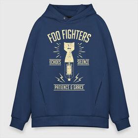 Мужское худи Oversize хлопок с принтом Foo Fighters в Белгороде, френч-терри — 70% хлопок, 30% полиэстер. Мягкий теплый начес внутри —100% хлопок | боковые карманы, эластичные манжеты и нижняя кромка, капюшон на магнитной кнопке | foo fighters | nirvana | альтернативный рок | группы | дейв грол | музыка | постгранж | рок | хард рок