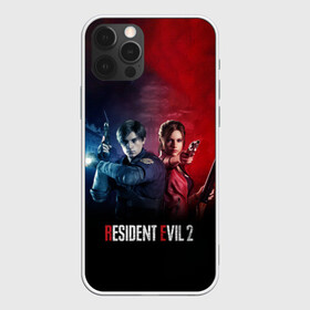 Чехол для iPhone 12 Pro с принтом Resident Evil 2 в Белгороде, силикон | область печати: задняя сторона чехла, без боковых панелей | 2 | biohazard | claire | evil | horror | raccoon | resident | survival | t virus | t вирус | выживание | зла | кеннеди | клэр | леон | обитель | раккун | редфилд | скотт | ужас