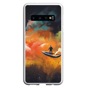 Чехол для Samsung Galaxy S10 с принтом The Endless River в Белгороде, Силикон | Область печати: задняя сторона чехла, без боковых панелей | pink floyd | rock | the endless river | пинк флоид | рок