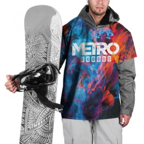 Накидка на куртку 3D с принтом Metro Fire в Белгороде, 100% полиэстер |  | exodus | metro | stalker | артем | исход | метро | сталкер | эксодус
