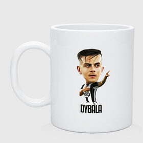 Кружка с принтом Dybala в Белгороде, керамика | объем — 330 мл, диаметр — 80 мм. Принт наносится на бока кружки, можно сделать два разных изображения | champion | cr7 | cristiano | game | goal | italy | juventus | madrid | real | ronaldo | spain | team | буффон | гол | дибала | золотой мяч | игрок | испания | италия | криштиану | мадрид | португалия | реал | роналду | спорт | тренер | футбол | 