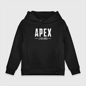 Детское худи Oversize хлопок с принтом APEX LEGENDS в Белгороде, френч-терри — 70% хлопок, 30% полиэстер. Мягкий теплый начес внутри —100% хлопок | боковые карманы, эластичные манжеты и нижняя кромка, капюшон на магнитной кнопке | apex | apex legends | battle | battle royal | titanfall | апекс | апекс легендс | батл рояль | битва | война | королевская битва