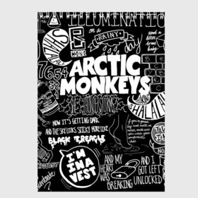 Скетчбук с принтом Arctic Monkeys в Белгороде, 100% бумага
 | 48 листов, плотность листов — 100 г/м2, плотность картонной обложки — 250 г/м2. Листы скреплены сверху удобной пружинной спиралью | arctic monkeys | алекс тёрнер | арктик манкиз | группы | джейми кук | инди | музыка | мэтт хелдерс | ник омэлли | постпанк | рок