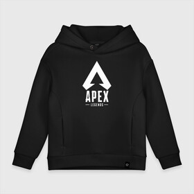 Детское худи Oversize хлопок с принтом APEX LEGENDS в Белгороде, френч-терри — 70% хлопок, 30% полиэстер. Мягкий теплый начес внутри —100% хлопок | боковые карманы, эластичные манжеты и нижняя кромка, капюшон на магнитной кнопке | apex | apex legends | battle | battle royal | titanfall | апекс | апекс легендс | батл рояль | битва | война | королевская битва