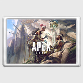 Магнит 45*70 с принтом APEX Legends в Белгороде, Пластик | Размер: 78*52 мм; Размер печати: 70*45 | 2 | 2019 | 3 | apex | game | legends | titanfall | игра | титанфолл