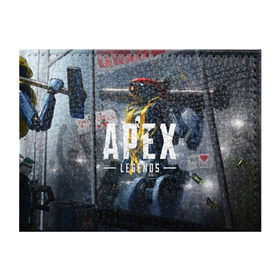 Обложка для студенческого билета с принтом APEX Legends в Белгороде, натуральная кожа | Размер: 11*8 см; Печать на всей внешней стороне | 2 | 2019 | 3 | apex | game | legends | titanfall | игра | титанфолл