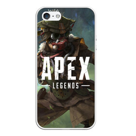 Чехол для iPhone 5/5S матовый с принтом APEX Legends в Белгороде, Силикон | Область печати: задняя сторона чехла, без боковых панелей | 2 | 2019 | 3 | apex | game | legends | titanfall | игра | титанфолл