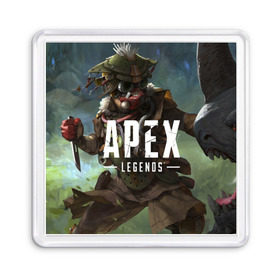 Магнит 55*55 с принтом APEX Legends в Белгороде, Пластик | Размер: 65*65 мм; Размер печати: 55*55 мм | Тематика изображения на принте: 2 | 2019 | 3 | apex | game | legends | titanfall | игра | титанфолл