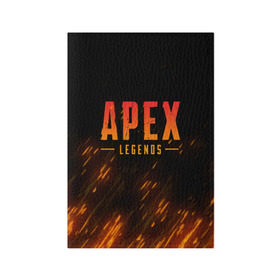 Обложка для паспорта матовая кожа с принтом APEX LEGENDS BATTLE ROYAL в Белгороде, натуральная матовая кожа | размер 19,3 х 13,7 см; прозрачные пластиковые крепления | Тематика изображения на принте: apex | apex legends | battle | battle royal | fire | titanfall | апекс | апекс легендс | батл рояль | битва | война | королевская битва | огонь