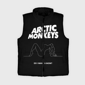 Женский жилет утепленный 3D с принтом Arctic Monkeys в Белгороде,  |  | arctic monkeys | алекс тёрнер | арктик манкиз | группы | джейми кук | инди | музыка | мэтт хелдерс | ник омэлли | постпанк | рок
