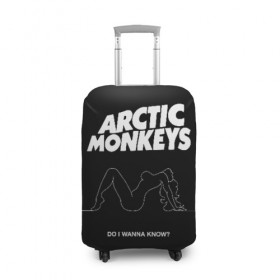Чехол для чемодана 3D с принтом Arctic Monkeys в Белгороде, 86% полиэфир, 14% спандекс | двустороннее нанесение принта, прорези для ручек и колес | arctic monkeys | алекс тёрнер | арктик манкиз | группы | джейми кук | инди | музыка | мэтт хелдерс | ник омэлли | постпанк | рок