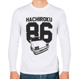 Мужской лонгслив хлопок с принтом Toyota AE86 Hachiroku в Белгороде, 100% хлопок |  | ae86 hachiroku | hachiroku | toyota | toyota ae86 | toyota ae86 hachiroku | хачироку
