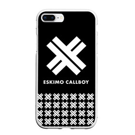 Чехол для iPhone 7Plus/8 Plus матовый с принтом Eskimo Callboy в Белгороде, Силикон | Область печати: задняя сторона чехла, без боковых панелей | bury me in vegas | crystals | danskimo | eskimo callboy | sushi | the scene | we are the mess | группы | метал | музыка | рок | эскимо колбой