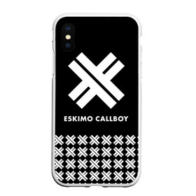 Чехол для iPhone XS Max матовый с принтом Eskimo Callboy в Белгороде, Силикон | Область печати: задняя сторона чехла, без боковых панелей | bury me in vegas | crystals | danskimo | eskimo callboy | sushi | the scene | we are the mess | группы | метал | музыка | рок | эскимо колбой