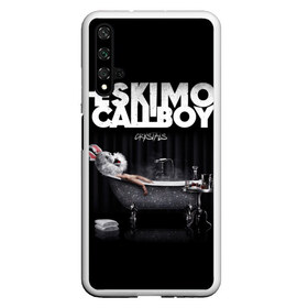 Чехол для Honor 20 с принтом Eskimo Callboy в Белгороде, Силикон | Область печати: задняя сторона чехла, без боковых панелей | bury me in vegas | crystals | danskimo | eskimo callboy | sushi | the scene | we are the mess | группы | метал | музыка | рок | эскимо колбой