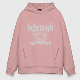 Мужское худи Oversize хлопок с принтом Behemoth в Белгороде, френч-терри — 70% хлопок, 30% полиэстер. Мягкий теплый начес внутри —100% хлопок | боковые карманы, эластичные манжеты и нижняя кромка, капюшон на магнитной кнопке | Тематика изображения на принте: behemoth | black metal | death metal | inferno | nergal | orion | seth | блэк метал | группы | дэт метал | метал | музыка | рок