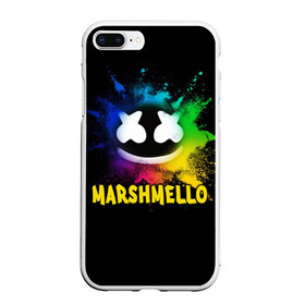 Чехол для iPhone 7Plus/8 Plus матовый с принтом Marshmello в Белгороде, Силикон | Область печати: задняя сторона чехла, без боковых панелей | alone | beautiful now | disc | dj | jockey | marshmallow | американский | диджей | дискотека | маршмэллоу | продюсер