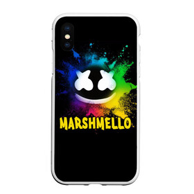 Чехол для iPhone XS Max матовый с принтом Marshmello в Белгороде, Силикон | Область печати: задняя сторона чехла, без боковых панелей | alone | beautiful now | disc | dj | jockey | marshmallow | американский | диджей | дискотека | маршмэллоу | продюсер