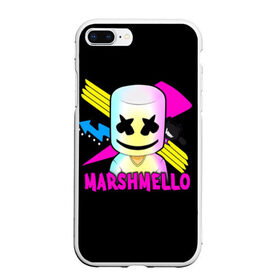 Чехол для iPhone 7Plus/8 Plus матовый с принтом Marshmello в Белгороде, Силикон | Область печати: задняя сторона чехла, без боковых панелей | alone | beautiful now | disc | dj | jockey | marshmallow | американский | диджей | дискотека | маршмэллоу | продюсер