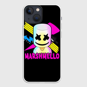 Чехол для iPhone 13 mini с принтом Marshmello в Белгороде,  |  | alone | beautiful now | disc | dj | jockey | marshmallow | американский | диджей | дискотека | маршмэллоу | продюсер