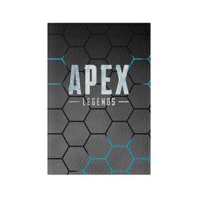 Обложка для паспорта матовая кожа с принтом Apex Legends в Белгороде, натуральная матовая кожа | размер 19,3 х 13,7 см; прозрачные пластиковые крепления | Тематика изображения на принте: apex | battle royale | legends | titanfall | апекс | легенды | тайтанфол | титанфол