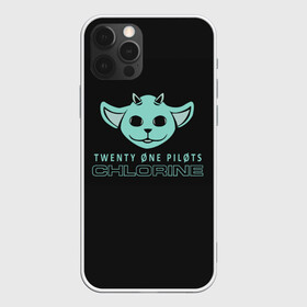 Чехол для iPhone 12 Pro с принтом Twenty One Pilots - Chlorine в Белгороде, силикон | область печати: задняя сторона чехла, без боковых панелей | banditotour | chlorine | clip | jumpsuit | levitate | morph | my blood | ned | song | top | trench | twenty one pilots | twentyonepilots | джампсют | нед | твенти ван пилотс | топ | тренч | хлорин