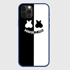 Чехол для iPhone 12 Pro Max с принтом Marshmello в Белгороде, Силикон |  | Тематика изображения на принте: black and white | christopher comstock | dj | marshmello | music | диджей | клубная музыка | клубняк | крис комсток | логотип | маршмэллоу | музыка | черно белый