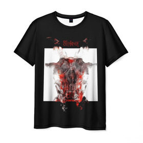 Мужская футболка 3D с принтом Slipknot All Out Life в Белгороде, 100% полиэфир | прямой крой, круглый вырез горловины, длина до линии бедер | Тематика изображения на принте: metal | music | rock | skull | slipknot