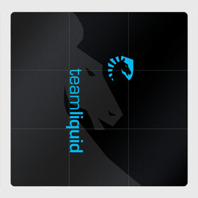 Магнитный плакат 3Х3 с принтом TEAM LIQUID | ТИМ ЛИКВИД в Белгороде, Полимерный материал с магнитным слоем | 9 деталей размером 9*9 см | 2019 | blue | cybersport | esport | liquid | logo | pro league | team | team liquid | киберспорт | логотип | тим ликвид | фирменные цвета
