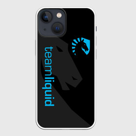Чехол для iPhone 13 mini с принтом TEAM LIQUID | ТИМ ЛИКВИД в Белгороде,  |  | 2019 | blue | cybersport | esport | liquid | logo | pro league | team | team liquid | киберспорт | логотип | тим ликвид | фирменные цвета