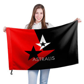 Флаг 3D с принтом ASTRALIS в Белгороде, 100% полиэстер | плотность ткани — 95 г/м2, размер — 67 х 109 см. Принт наносится с одной стороны | action | astralis | awp | counter strike | cs go | cs go global offensive | cybersport | faze clan | game | gamer | hyper beast | shooter | skin | team liquid | киберспорт | оружие | скины