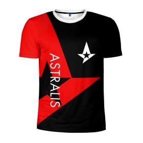 Мужская футболка 3D спортивная с принтом ASTRALIS в Белгороде, 100% полиэстер с улучшенными характеристиками | приталенный силуэт, круглая горловина, широкие плечи, сужается к линии бедра | Тематика изображения на принте: action | astralis | awp | counter strike | cs go | cs go global offensive | cybersport | faze clan | game | gamer | hyper beast | shooter | skin | team liquid | киберспорт | оружие | скины