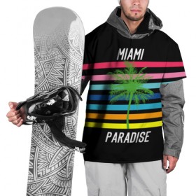 Накидка на куртку 3D с принтом Miami Paradise в Белгороде, 100% полиэстер |  | america | city | colorful | drawing | grap | miami | palm tree | paradise | recreation | resort | stripes | tree | usa | world | америка | город | графика | дерево | курорт | майами | мировой | надпись | отдых | пальма | полосы | разноцветные | рай | рису