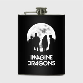 Фляга с принтом Imagine Dragons в Белгороде, металлический корпус | емкость 0,22 л, размер 125 х 94 мм. Виниловая наклейка запечатывается полностью | believer | evolve | imagine dragons | night visions | radioactive | rock | группы | имейджин драгонс | инди | музыка | рок