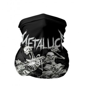 Бандана-труба 3D с принтом Metallica в Белгороде, 100% полиэстер, ткань с особыми свойствами — Activecool | плотность 150‒180 г/м2; хорошо тянется, но сохраняет форму | heavy metal | metal | metallica | группы | метал | металлика | музыка | рок | трэш метал | хєви метал
