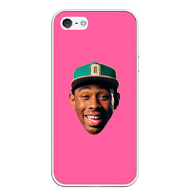 Чехол для iPhone 5/5S матовый с принтом ASAP - TYLER THE CREATOR в Белгороде, Силикон | Область печати: задняя сторона чехла, без боковых панелей | aap | asap | asap rocky | awge | cherry bomb | ferg | hip hop | mob. golf | rap | rep | tyler the creator | vlone | worldwide | асап | банда | голф | музыка | роки | рэп | тайлер | хип хоп