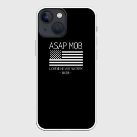 Чехол для iPhone 13 mini с принтом ASAP   TYLER THE CREATOR в Белгороде,  |  | aap | asap | asap rocky | awge | cherry bomb | ferg | hip hop | mob. golf | rap | rep | tyler the creator | vlone | worldwide | асап | банда | голф | музыка | роки | рэп | тайлер | хип хоп