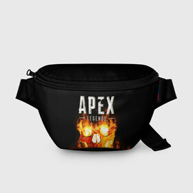 Поясная сумка 3D с принтом APEX LEGENDS в Белгороде, 100% полиэстер | плотная ткань, ремень с регулируемой длиной, внутри несколько карманов для мелочей, основное отделение и карман с обратной стороны сумки застегиваются на молнию | apex | apex legends | апекс | апекс легенд | апекс легендс | бой | игра | компьютерная игра | королевская битва | лучшее | огонь | онлайн игра | популярное | хит | череп | шутер