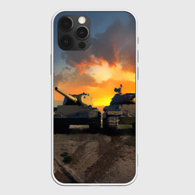 Чехол для iPhone 12 Pro Max с принтом Танки в Белгороде, Силикон |  | 23 февраля | tank | tanks | военные | война | вторая мировая | танк | танки | танкист | техника