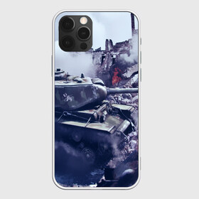 Чехол для iPhone 12 Pro Max с принтом Танки в Белгороде, Силикон |  | Тематика изображения на принте: 23 февраля | tank | tanks | военные | война | вторая мировая | танк | танки | танкист | техника