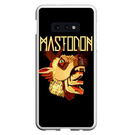 Чехол для Samsung S10E с принтом Mastodon в Белгороде, Силикон | Область печати: задняя сторона чехла, без боковых панелей | leviathan | mastodon | metal | sludge metal | stoner | грув метал | группы | мастодон | метал | музыка | рок