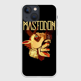 Чехол для iPhone 13 mini с принтом Mastodon в Белгороде,  |  | leviathan | mastodon | metal | sludge metal | stoner | грув метал | группы | мастодон | метал | музыка | рок