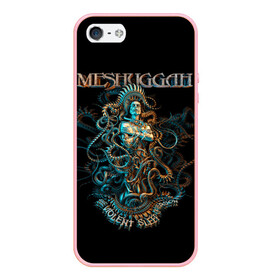 Чехол для iPhone 5/5S матовый с принтом Meshuggah в Белгороде, Силикон | Область печати: задняя сторона чехла, без боковых панелей | djent | jens kidman | meshuggah | metal | грув метал | группы | метал | мешуга | музыка | рок