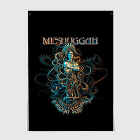Постер с принтом Meshuggah в Белгороде, 100% бумага
 | бумага, плотность 150 мг. Матовая, но за счет высокого коэффициента гладкости имеет небольшой блеск и дает на свету блики, но в отличии от глянцевой бумаги не покрыта лаком | djent | jens kidman | meshuggah | metal | грув метал | группы | метал | мешуга | музыка | рок