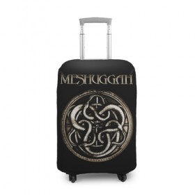 Чехол для чемодана 3D с принтом Meshuggah в Белгороде, 86% полиэфир, 14% спандекс | двустороннее нанесение принта, прорези для ручек и колес | djent | jens kidman | meshuggah | metal | грув метал | группы | метал | мешуга | музыка | рок
