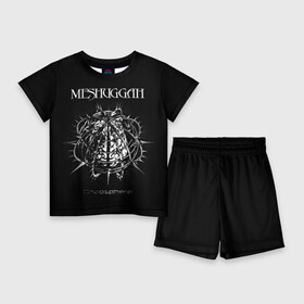 Детский костюм с шортами 3D с принтом Meshuggah в Белгороде,  |  | djent | jens kidman | meshuggah | metal | грув метал | группы | метал | мешуга | музыка | рок