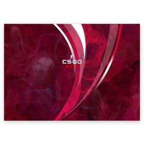 Поздравительная открытка с принтом cs:go - Ruby (Рубин) в Белгороде, 100% бумага | плотность бумаги 280 г/м2, матовая, на обратной стороне линовка и место для марки
 | 0x000000123 | csgo | ruby | ксго | рубин