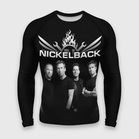 Мужской рашгард 3D с принтом Nickelback в Белгороде,  |  | dark horse | feed the machine | nickelback | no fixed adress | группы | метал | музыка | никлбэк | рок | хард рок | чед крюгер